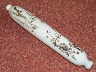 milk glass rolling pin in Rolling Pins