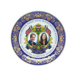 Royal Wedding Collage Plate London UK England Souvenirs Memorabilia 