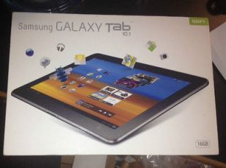 New Samsung Galaxy Tab 16GB Wi Fi 10.1   Metallic Gray Tablet GT P7510