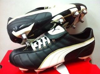 PUMA KING XL H8 RUGBY FOOTBALL CLEATS BOOTS SOFT GROUND 8 STUD LEATHER