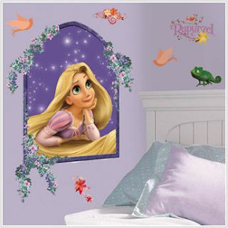 DISNEY TANGLED RAPUNZEL GIANT PEEL AND STICK WALL DECAL RMK 1525GM