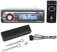 Sony CDX M30 Marine Stereo CD/MP3/Radio Player Receiver + Front Aux 