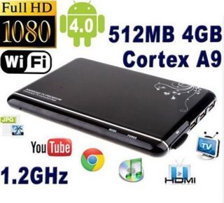   Android 4.0 Amlogic Cortex A9 WiFi HD 1080P HDMI Internet TV Box 4GB