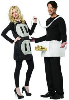 Plug & Socket Couples Funny Comic Dress Up Halloween Adult Costume 2 