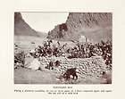 1927 Halftone Print Shepherd Child Flute Goat Africa Mountains Desert 