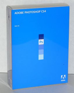 Adobe Photoshop CS4 Mac OS MPN 65014293 NEW Sealed Retail Box UPC 