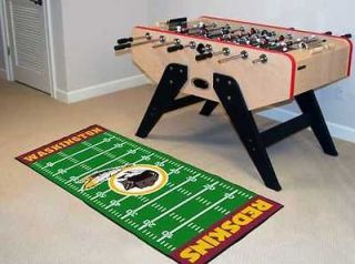   Redskins NFL 29 x 72 Football Field Runner Area Rug Floor Mat