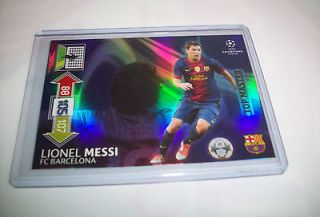   Messi TOP MASTER Panini CHAMPIONS LEAGUE Adrenalyn XL 2012/2013 Card