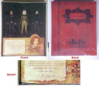 Buffy Vampire Slayer WILLOW SPELLBOOK 3 figure set #2 Of 3000 LIMITED 