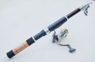   CM 7.87ft Telescopic Spinning Fishing Rod Pole Pen Rod 