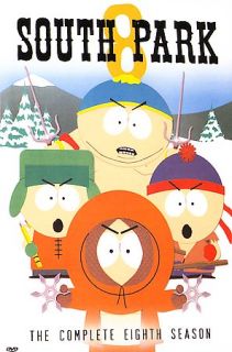 South Park   The Complete Eighth Season DVD, 2006, 3 Disc Set