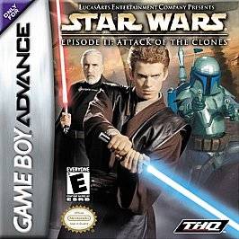 Star Wars Episode II Attack of the Clones Nintendo Game Boy Advance 