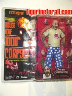 NECA CAPTAIN SPAULDING 7 EXCLUSIVE PIG T SHIRT House of 1000 Corpses 