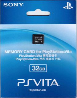   PS VITA OFFICIAL SONY 32GB MEMORY CARD PSVITA PSV 32 GB BRAND NEW