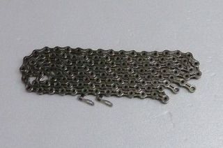 NEW KMC X9 SL CHAIN , 9 SPEED, SILVER , 114 LINKS WITH MISSING LINKS