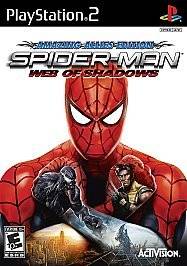 spiderman web of shadows ps2 game