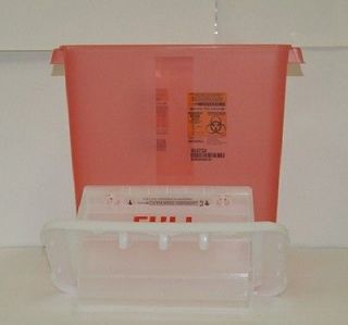 Tyco Kendall 8537SA Sharpstar In Room Red Transulante 12 Quart Medical 