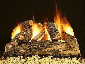 Great NW 18, 24, 30 Premium Vented Gas Logs with High Definition 