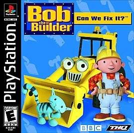 BOB THE BUILDER PLAYSTATION GAME★★★PLAYS ON THE PLAYSTATION 1 