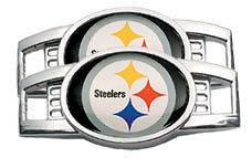  Steelers Shoe Charms   Sold in Pairs   Lace up with team spirit