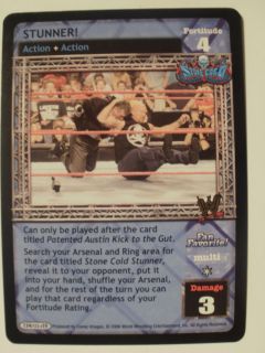 WWE Raw Deal Card   Stone Cold Steve Austin STUNNER (V19.0)