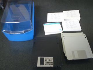 15 3.5 Floppy Disks With Labels and Memorex Case   Great Shape