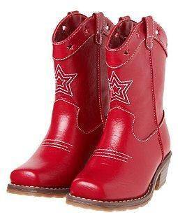 NWT Gymboree 4th of July Red Cowgirl Boots 8 9 10 11 12 13 1 2 3 4 U 