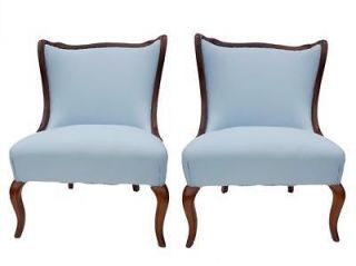 Pair of Louis XV Style French Bergere Chairs