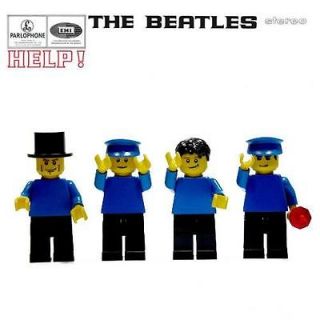 LEGO The Beatles Help Custom Minifigures Set EX+