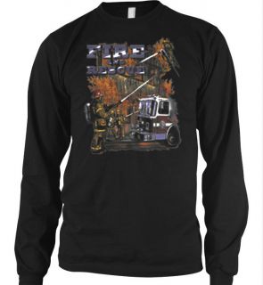   Rescue Firefighter American Heroes Hot Wild Life Thermal Sweatshirts