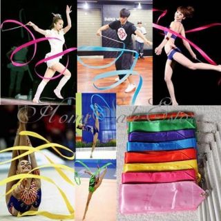 4M Dance Ribbon Gym Rhythmic Art Gymnastic Ballet Streamer Twirling 