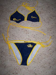 Juniors Corona Extra Bikini Bathing Suit (BottomXL / TopL)