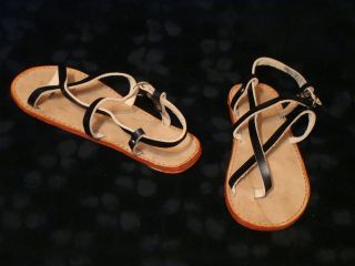 Authentic Hand Made Genuine Leather Egyptian Bedouin Camel Sandal SALE