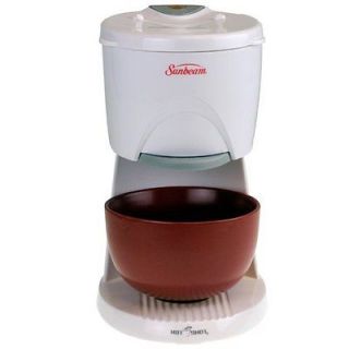 New Sunbeam 6142 Hot Shot Hot Water Dispenser with Red Ceramic Bowl 