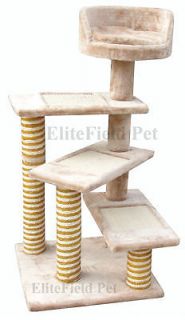   Cat Tree Furniture Condo House Scratcher Bed Toy Post EFCT 4039