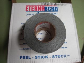 RV rubber roof repair tape 1 1/2x 50 white ETERNABOND trailer micro 