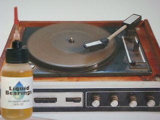 BEST synthetic oil for Magnavox turntables, READ THIS!