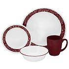 CORELLE 20pc BANDHANI Dinnerware Set DINNER LUNCH BREAD Plate Included 