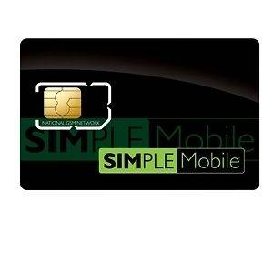 Lot 100 NEW Simple Mobile 4g SIM Card unlimited talk text web