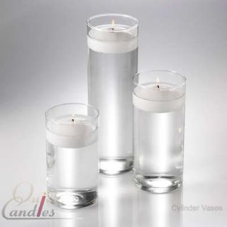 36 Glass Cylinder Vases Wedding Centerpieces Candles