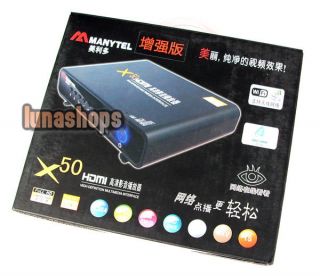   X100 1080P Full HD HDMI WIFI RJ45 Coaxial TV Set Top Box Media Player