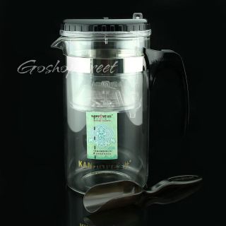   Glass Chinese Gongfu Tea Maker Press Art Tea Cup Pot TP 200 New