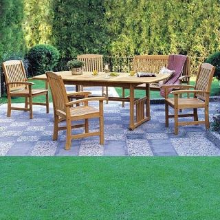 outdoor wood dining table in Patio & Garden Furniture Sets
