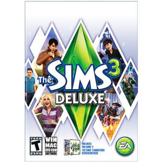 The Sims 3 (Deluxe Edition) (PC, 2010)  new factory sealed PC/MAC