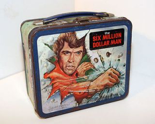 six million dollar man in Lunchboxes, Thermoses