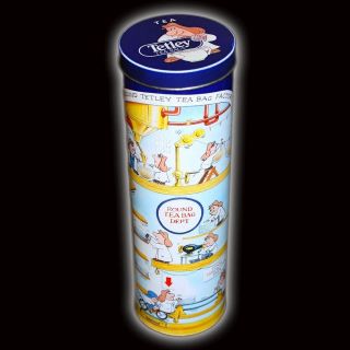 tetley tea tin in Merchandise & Memorabilia