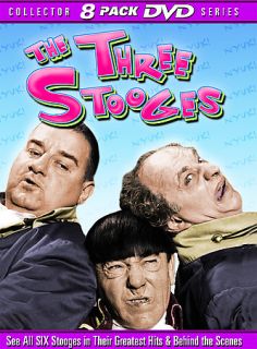 Three Stooges   8 Pack DVD, 2005, 8 Disc Set
