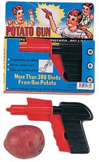 Potato Gun Toy: Shoots Harmless Potato Pellets Spud Gun Westminister 