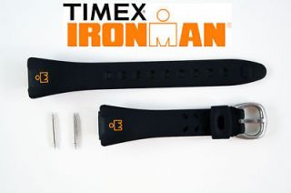 Timex Ironman GENUINE watch band 53161 T53161 BLACK STRAP 14mm Q7B800
