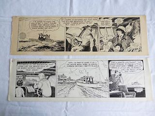 LITTLE ANNIE ROONEY by DARRELL McCLURE 2 Daily Strips 1962 Original 